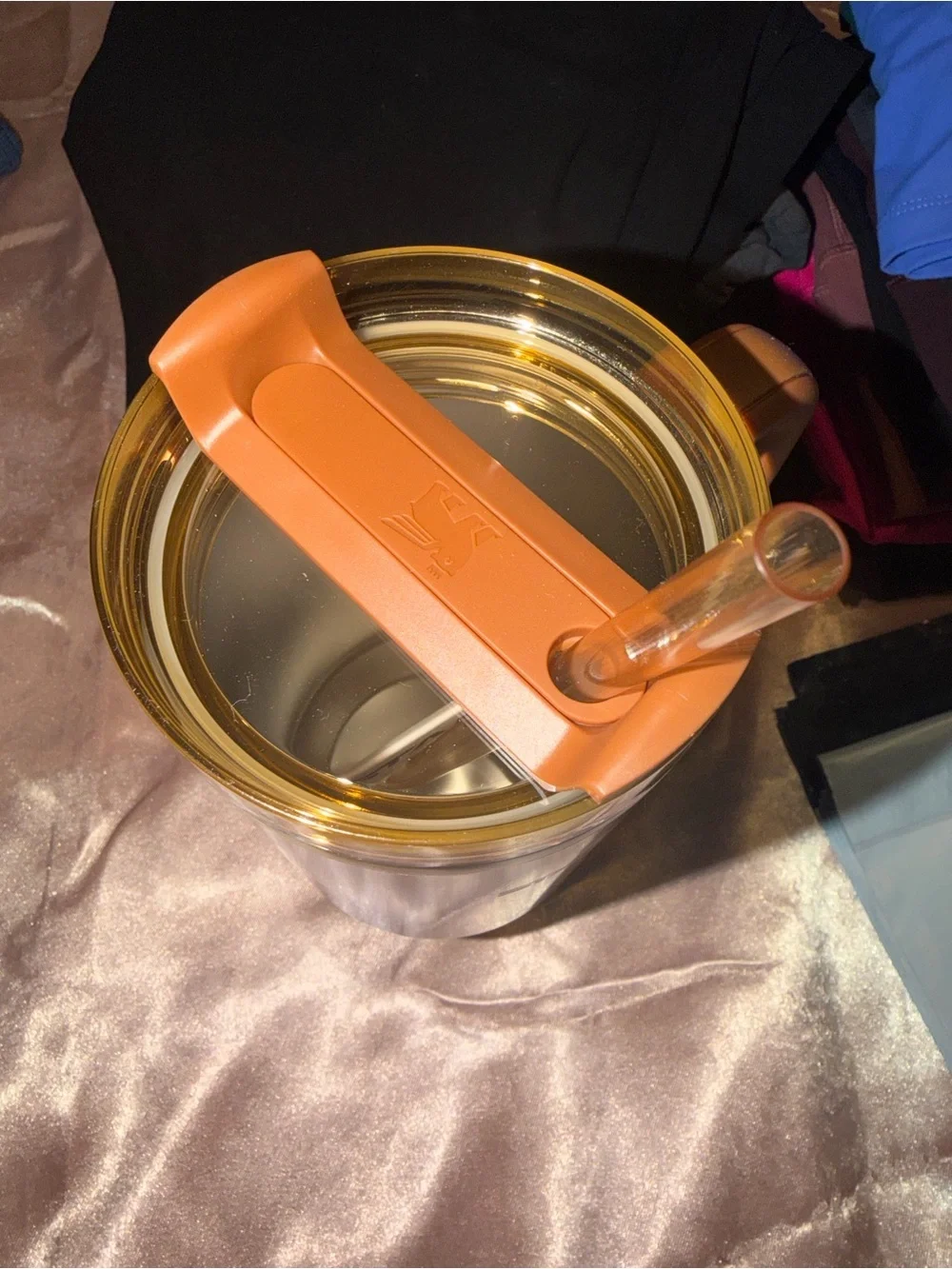LIMITED EDITION!! The Quencher H2.0 FlowState™ Tumbler | 40 OZ - Copper Tinsel - Picture 3 of 4